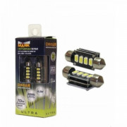 Лампа LED Маяк T11x36 S8.5/8 12V 4SMD (5730) CANBUS (A-40)