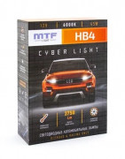 Лампа LED MTF CYBER LIGHT, HB4(9006), 12V, 45W, 3750lm, 6000K кулер (к-т)