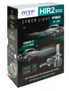 Лампа LED MTF CYBER LIGHT PRO, HIR2(9012), 12V, 65W, 6500lm, 6000K кулер (к-т)