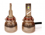 Лампа LED Sariti T3/9006(HB4)  с вентилятором 12-24V, 45W, 6000K (к-т)