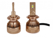 Лампа LED Sariti T3/H7  с вентилятором 12-24V, 45W, 6000K (к-т)