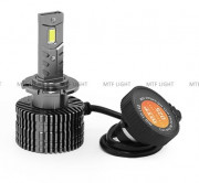 Лампа LED Sariti HID TO LED D2S/R с вентилятором 6000K, 12V для блока ксенон