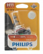 Галогеновые лампы Philips PR Vision +30% H11 55W (Блистер)