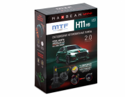 Лампа LED MTF LIGHT MaxBeam Mini, H11/H9, 12V, 45W, 4500lm, 6000K кулер (к-т)