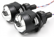 Aozoom с/д билед модули A29 2025 2.5" 37W/64W 12V 5500K, 4 чипа, съемн гаеч креплен (2шт)
