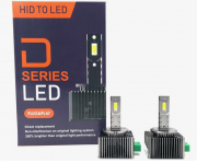 Лампа LED Sariti HID TO LED D3S/R с вентилятором 6000K, 12V для блока ксенон