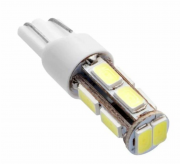 Лампа LED Маяк STANDARD T10 Whie 10SMD 12V W2.1*9.5D 5630 (2 шт.)