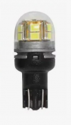 Лампа LED Маяк ULTRA "A" T20 15SMD 12-30V 2835 Super White, 1 шт