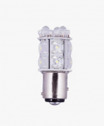 Лампа LED Маяк STANDARD T25/5 13FLUX 12V BAY15S WHITE (BL)