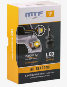 Лампа LED MTF LIGHT ALL SEASONS LED H11, 12V, 30W, 2500lm, 3000K, кулер (к-т)
