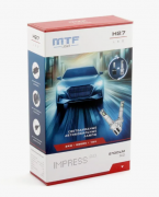 Лампа LED MTF LIGHT IMPRESS H27 (880/881), 12V, 24W, 2100lm, 6000K (к-т)