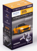 Лампа LED MTF CYBER LIGHT PRO, D1S, 85V, 35W, 4500lm, 4300K кулер (к-т)