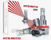 Лампа LED NTS A53 H8/H9/H11/H16 4300K, к-т
