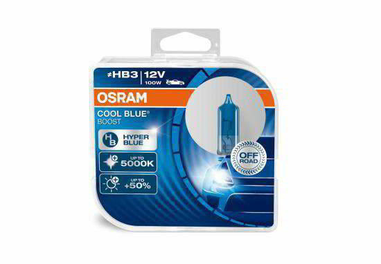 Галогеновые лампы OSRAM Cool Blue Boost +50% HB3 100W (BOX) Галогеновые лампы OSRAM Cool Blue Boost +50% HB3 100W (BOX)