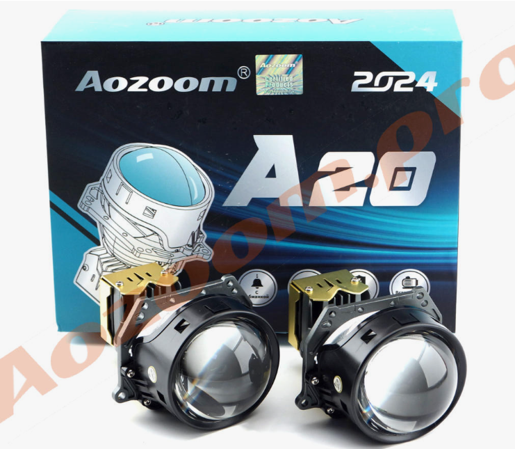 Aozoom с/д билед модули A20 3" 53W/70W 12V 5500K. крепл 3R, 2 чипа (2шт.) Aozoom с/д билед модули A20 3" 53W/70W 12V 5500K. крепл 3R, 2 чипа (2шт.)
