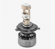 MTF LIGHT с/д линзы MicroLens H4/H19 12/24V 50/55W 6000K 4000Lm, к-т